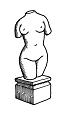 Damen-Skulptur